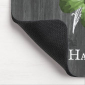 緑素朴蝶マパーソナライズされたウスパッド マウスパッド (コーナー)