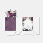 緑紫色の花 |ロマン結婚ティック フェイバーボックス (折り畳みなし)