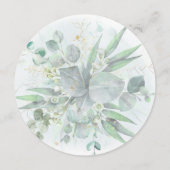 緑結婚のメニュー メニュー (裏面)