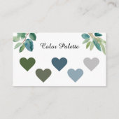 緑結婚の儀式服装規定 エンクロージャーカード (裏面)