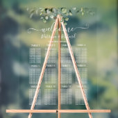 緑結婚の座席表 アクリルサイン (ニュートラル)