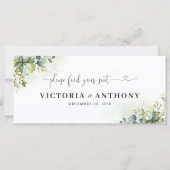 緑結婚の表の看板 (正面)