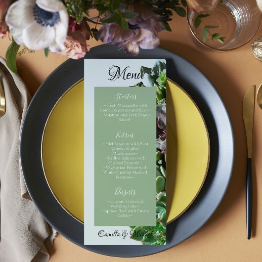 緑結婚肉 メニュー