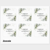 緑結婚色 スクエアシール (シート)