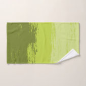 緑絵を描 – タオルセット (ハンドタオル)