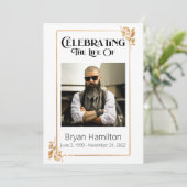 緑縁ど園令プログラム 招待状 (スタンド正面)