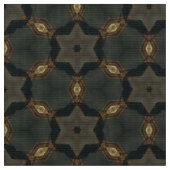 緑自然と茶色のタイル模様の表皮 ファブリック (クローズアップ)