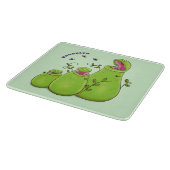 緑色おもしろいの肉食性水手植物 カッティングボード (角)