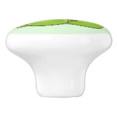 緑色おもしろいの肉食性水手植物 セラミックノブ (側面)