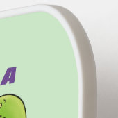 緑色おもしろいの肉食性水手植物 ピックルボールラケット (左詳細)