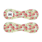 緑色に蝶を持つ赤のカーネーション 野球ボール (パネル)