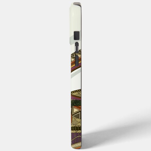 緑色のイグアナ Case-Mate iPhoneケース (裏面 / 左)