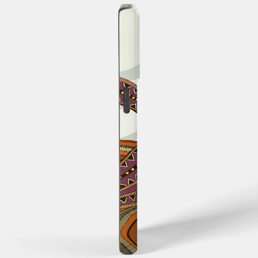 緑色のイグアナ Case-Mate iPhoneケース (裏面 / 右)