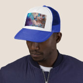 緑色のキラキラを有する青色金ゴールド キャップ (インサイチュ)