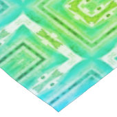 緑色のグラフィックパターンテーブルクロス テーブルクロス (アングル)