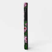 緑色のケースに咲くピンクのエキナセアの花 Case-Mate iPhoneケース (裏面/左)