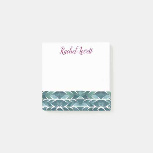 緑色のサボテンのテクスチャをポストItノート ポストイット (正面)