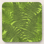 緑色のシダ コースター (正面)
