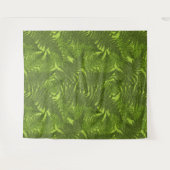 緑色のシダ タペストリー (正面(横))