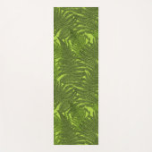 緑色のシダ ヨガマット (正面)