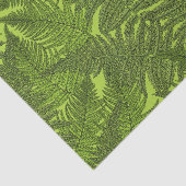 緑色のシダ 薄葉紙 (詳細)