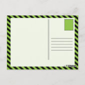 緑色のチリピーマン ポストカード (裏面)