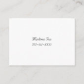 緑色のトンボ結婚イのエンクロージャカード エンクロージャーカード (裏面)