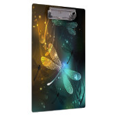 緑色のトンボ飛行 クリップボード (右)