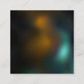 緑色のトンボ飛行 コーリングカード (裏面)