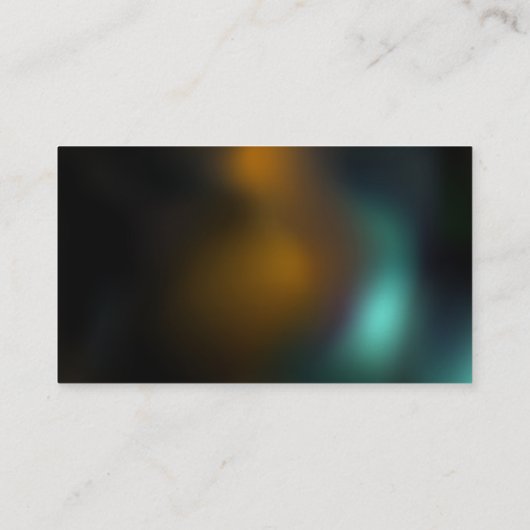 緑色のトンボ飛行 名刺 (裏面)