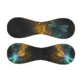 緑色のトンボ飛行 野球ボール (パネル)