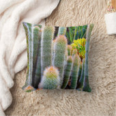 緑色のファジィ多肉写真シンプルモダン法 クッション (ブランケット)