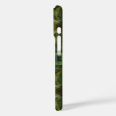 緑色のフラクタルの場合 Case-Mate iPhoneケース (裏面 / 左)