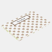 緑色のボウタイを持つ可愛いテディベア顔 ゲストブック (コーナー)