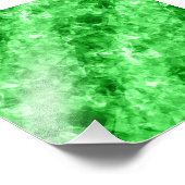 緑色の丸いテクスチャ フォトプリント            (角)