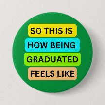 緑色の丸いボタンSO_THIS_IS_HOW_BEING_GRADED_