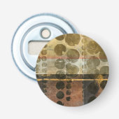 緑色の円形液滴 栓抜き (正面)