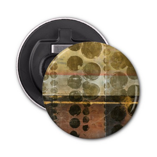 緑色の円形液滴 栓抜き (正面)