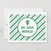 緑色の写真を移動ストライプの済み (正面)