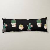 緑色の吸汁性サボテンポット ボディピロー (裏面)