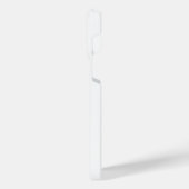 緑色の孔雀の羽を持つ蝶 iPhoneケース (左側面)