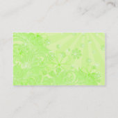 緑色の春_card 名刺 (裏面)