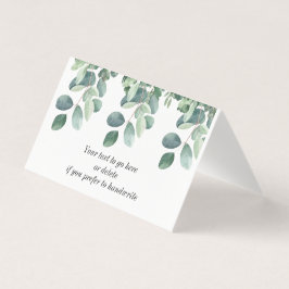 緑色の末端ユーカリ葉の表の配置