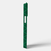 緑色の格子模様 Case-Mate iPhoneケース (裏面 / 右)