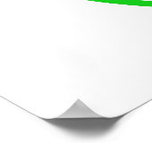 緑色の梨の半分。 ポスター (角)