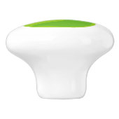 緑色の梨スケッチカスタムセラミックプルノブ セラミックノブ (側面)