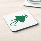 緑色の爬虫類 コースター (左側)