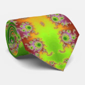 緑色の目のフラクタルなネクタイ ネクタイ (ロール)