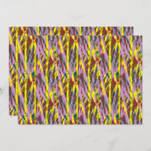 緑色の目をした毛むくじゃらの灰色の猫が窓に座っている サンキューカード (正面/裏面)