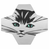 緑色の目をした猫 サッカーボール (フラット)